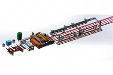YFWC series intelligent steel mesh production line
