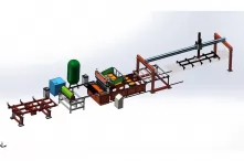YFWC series intelligent steel mesh production line
