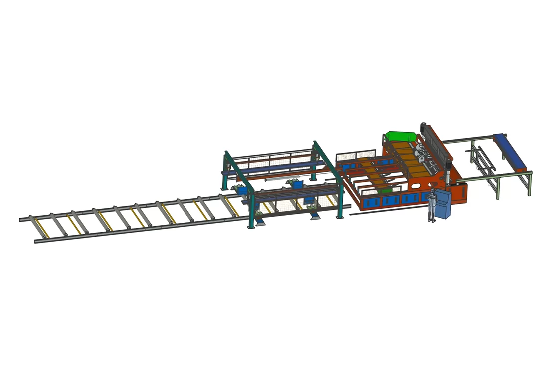 YFWC series intelligent steel mesh production line